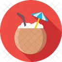 Drink Beach Coconut Icon