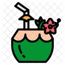Coconut Drink Drinks Icon