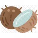 Coconut Food Moisturizer Icon