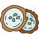 Coconut Pudding Sweet Icon