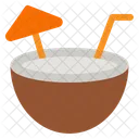Coconut Drink Food Icon