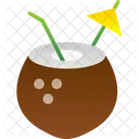 Coconut Drink Hawaii Icon