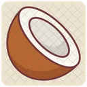 코코넛 그릇  아이콘