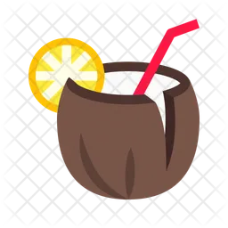 Coconut cocktail  Icon