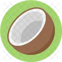 Coconut Coco Healthful Icon