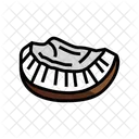 Coconut Cut Piece Broken Coconut Coconut Symbol