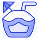 Coconut Drink Water Icon