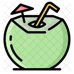 Coconut drink  Icon