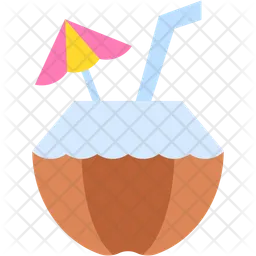 Coconut drink  Icon