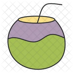 Coconut Drink  Icon