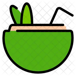 Coconut drink  Icon