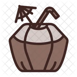 Coconut drink  Icon