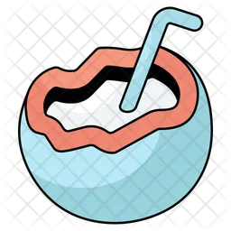 Coconut Drink  Icon