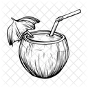 Coconut Drink Coconut Coconut Water Icon