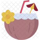 Coconut Drink Drinks Coconut Water Icon