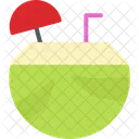 Coconut Drink Beverage Icon