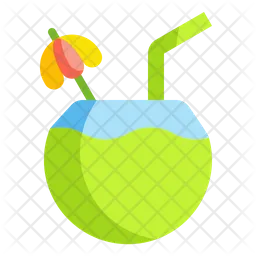 Coconut drink  Icon