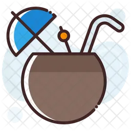 Coconut Drink  Icon