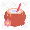 Coconut Drink Food Icon