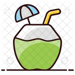 Coconut Drink  Icon