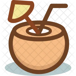 Coconut drink  Icon
