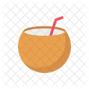 Coconut Drink Beverage Cocktail Icon