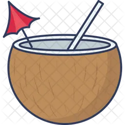 Coconut Drink  Icon