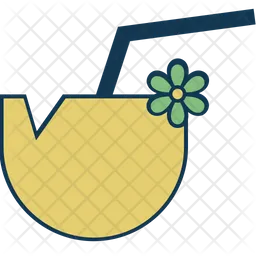 Coconut Drink  Icon