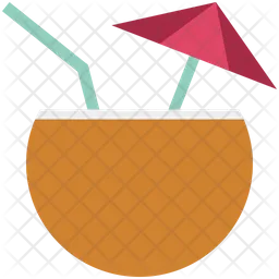 Coconut Drink  Icon