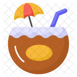 Coconut drink  Icon