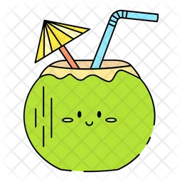 Coconut Drink  Icon