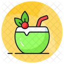 Coconut Drink Water Icon