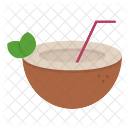 Coconut drink  Icon