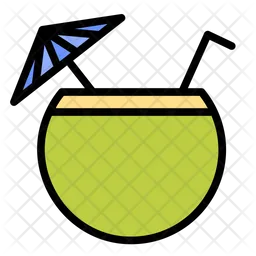 Coconut drink  Icon