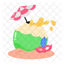 Coconut Drink  Icon