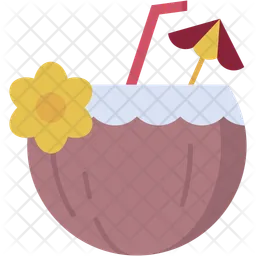 Coconut drink  Icon