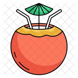 Coconut Drink  Icon