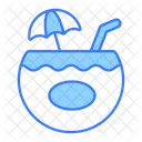 Coconut Drink Juice Icon