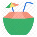 Coconut Drink Icon
