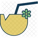 Coconut Drink Beach Drink Coconut Icon