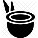 Coconut Half  Icon