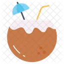 Coconut Drink Water Icon