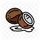 코코넛 밀크 코코넛 음료 코코넛 주스 아이콘