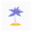 Coconut Tree Beach Palm Tree Icon