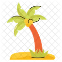 Beach Abstract Summer Icon