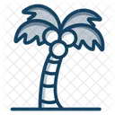 Coconut Tree Palm Tree Tropical Tree Icon
