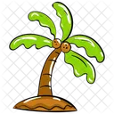 Coconut Tree Island Tree Palm Tree Icon