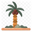 Coconut Tree Tropical Tree Palm Tree Icon