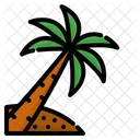 Coconut Tree Summer Beach Icon