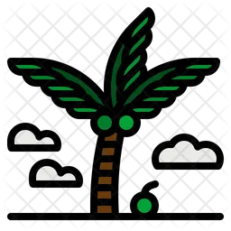 Coconut Tree  Icon